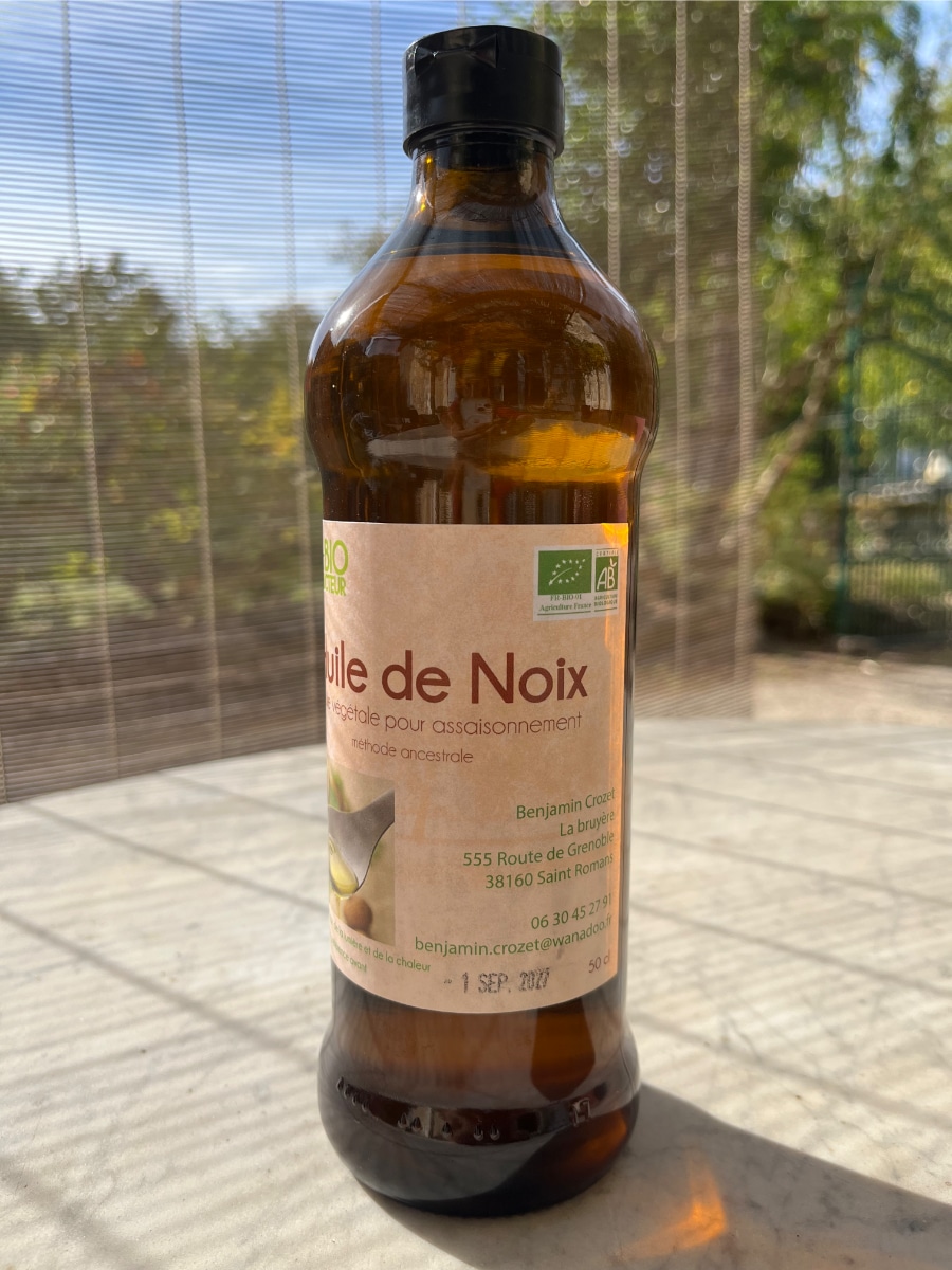 Huile de Noix Bio Walnussöl aus Grenoble